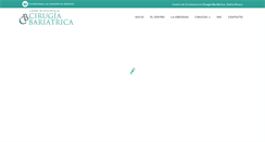Desktop Screenshot of cirugiabariatrica.com.ar