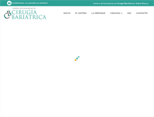 Tablet Screenshot of cirugiabariatrica.com.ar